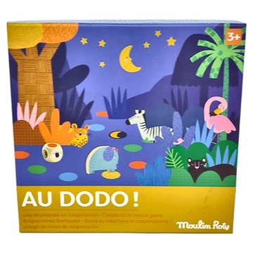 Moulin Roty 團隊合作遊戲 斑紋動物，適合3歲以上兒童  MR-679364  1盒