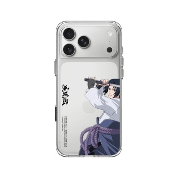 iPhone 17 Pro Max Clear Case（相機按鈕） 透明 - 火影忍者 Naruto - 疾風傳-宇智波佐助