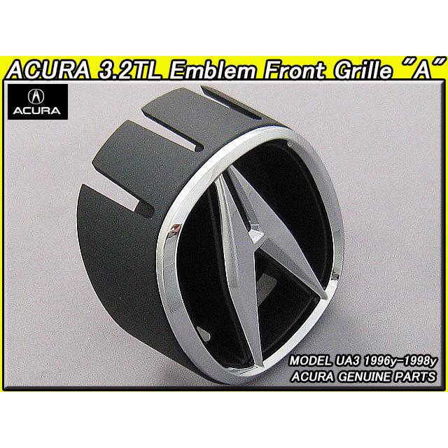 UA3セイバー.インスパイア【ACURA】アキュラ3.2TL純正USエンブレム-フロントグリルAマーク(台座付き)/USDM北米仕様SABERシンボルマークUSA  | LINEショッピング