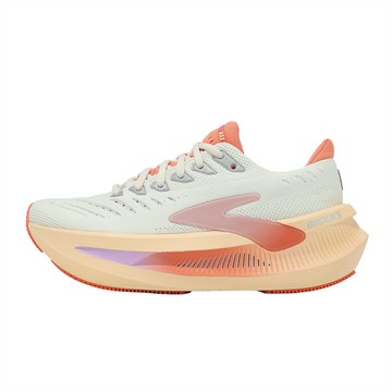 Brooks 慢跑鞋 Glycerin Max 2 女鞋 白 甘油極致系列 厚底 氮氣中底 1204681B035