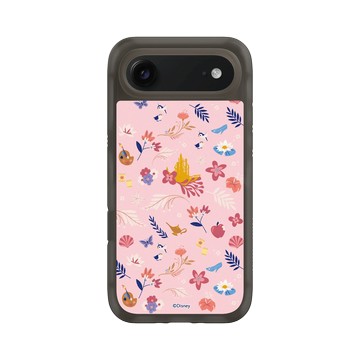 iPhone Air AirX 本質黑 - 迪士尼-公主系列 Disney Princess - 迪士尼公主 - 花卉童話
