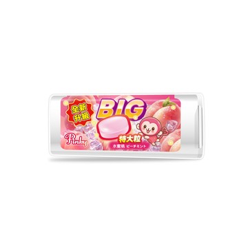 【五洲生醫】Pinky大錠薄荷糖(水蜜桃) - (12入/盒)