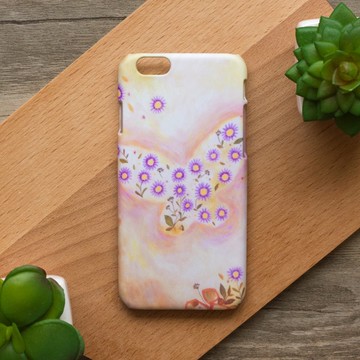 蝴蝶夢與花//原創手機殼-    iPhone, Samsung, oppo