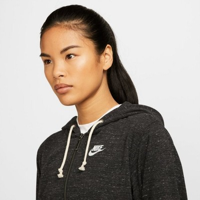 ナイキ レディース フルジップパーカー スポーツウェア トレーニングウェア フリース 運動 スウェット フード ジム NIKE DM6387-063 ナイキ レディース フルジップパーカー スポーツウェア