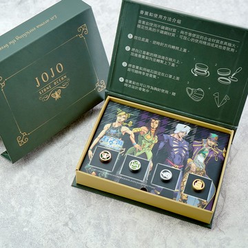 【STORY故事銀飾】JoJo的奇妙冒險-口罩香氛釦-JOJO_V