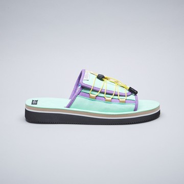 SUICOKE OLAS-ECS OG-154A 薄荷綠 可調節 拉繩 麂皮 拖鞋【SK20154AMT】