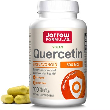 美國代購！原裝正品Jarrow Formulas Quercetin槲皮素500mg*100粒