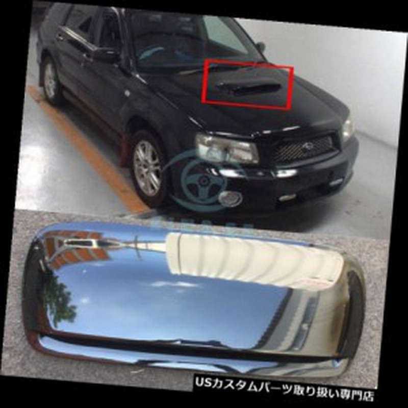 カーボンファイバーフロントバンパーエンジンフードベントカバー  