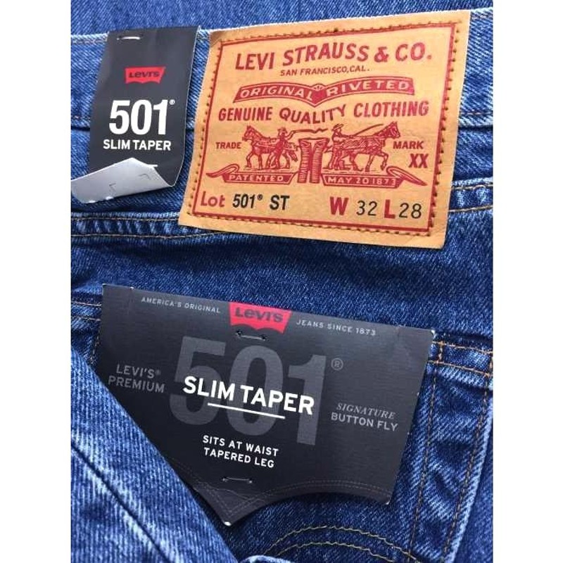 リーバイス Levis 501 SLIM TAPER PREMIUM ストレッチ デニムパンツ