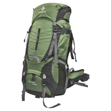 DIBOTE 迪伯特 專業登山休閒背包 40+5L 大容量 輕量透氣  66 x 30 x 20cm  綠色