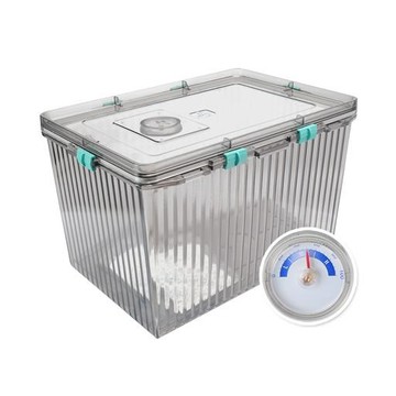 Kamera 6.7公升 免插電氣密防潮箱 收納箱/LH型/附濕度計/6.7L