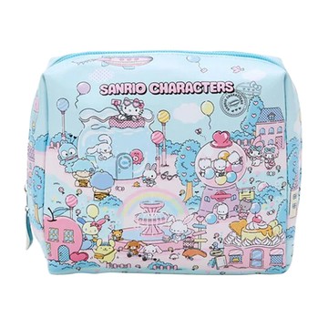 SANRIO 三麗鷗 化妝包  18 x 8 x 14cm  遊樂園 多色