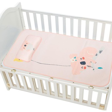 Muslin Tree - 嬰兒床印花涼蓆+枕頭組-考拉氣球 (涼蓆120*65cm / 枕頭36*23 cm)