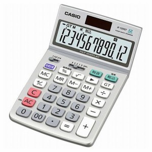 カシオ計算機 CASIO グリーン購入法適合電卓 ジャストタイプ12桁 JF-120GT-N(代引不可)