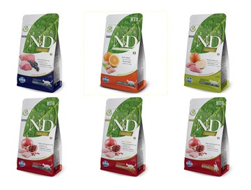 【寵愛家】義大利Farmina法米納貓咪GC2,GC3分裝飼料夾鏈袋包裝 500g