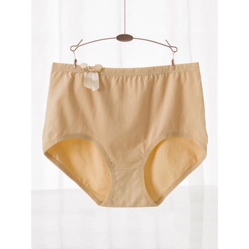 特加大碼加肥高腰純棉內褲胖人胖mm300斤中老年人媽媽大紅內褲女