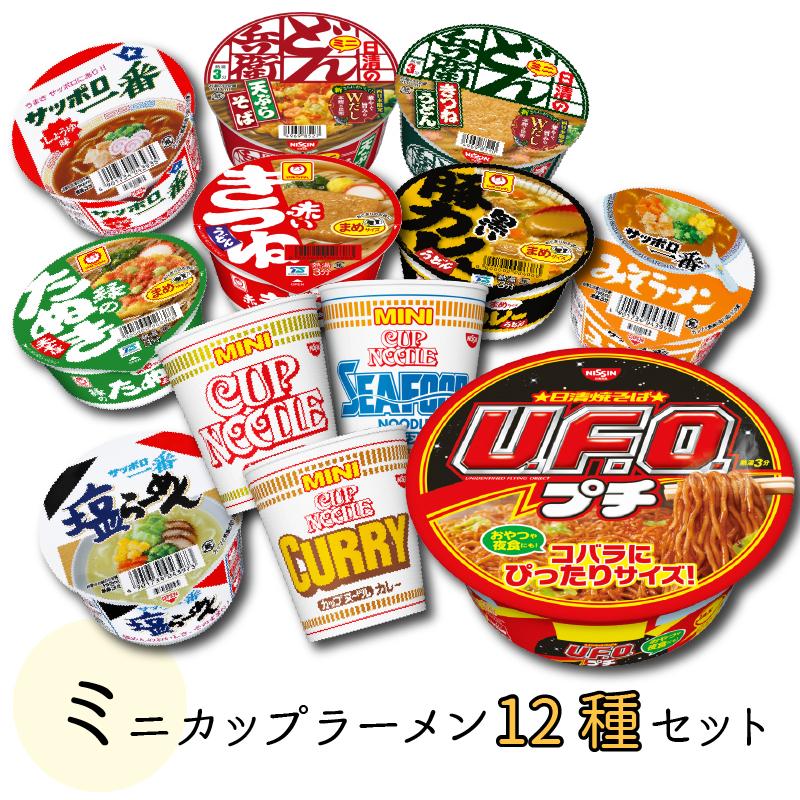 カップ麺 詰め合わせ 箱買い 安い ミニ セット 12種 カップラーメン まとめ買い