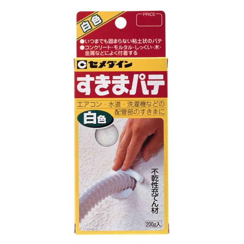 CEMEDINE セメダイン エポキシパテ コンクリ用 60g HC-147 | パテ 壁 床 補修 コンクリート 接着 便利 玄関 床 ベランダ 欠け補修