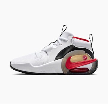 Nike Air Zoom Crossover 2 GS 運動鞋 大童 籃球鞋 白黑紅色 中筒 IQ1017-100