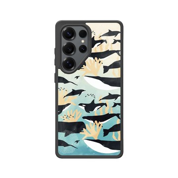 Galaxy S25 Ultra SolidSuit 黑 - 花生騷 WasangShow - 鯨魚海