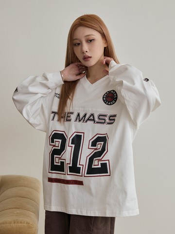 美式校園212號印花長T