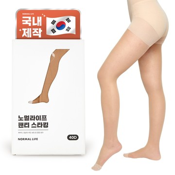 NORMAL LIFE 高彈力緊緻壓力褲襪 40D  均碼 (155~170cm)  膚色