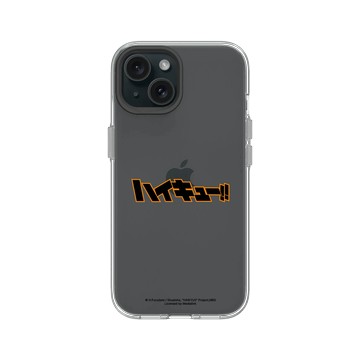 iPhone 15 Clear 透明 - 排球少年 Haikyu!! - 排球少年日文 Logo