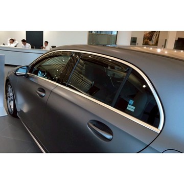 比德堡崁入式晴雨窗 M.BENZ賓士 A-Class/A180d/ V177 4D 2018年專用 【短截版】