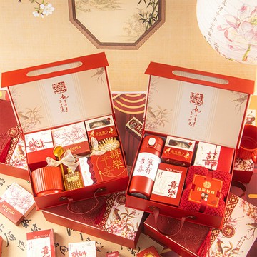 伴手禮女伴娘結婚高檔實用賓客回禮小眾高級送閨蜜姐妹團婚宴禮盒