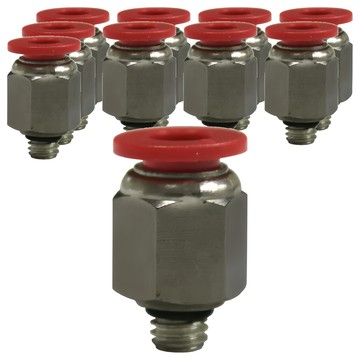 SPC 6-M5 省力快速接頭 鋼、塑膠材質  10個