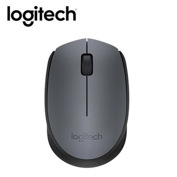 【Logitech 羅技】M171 無線滑鼠 灰黑