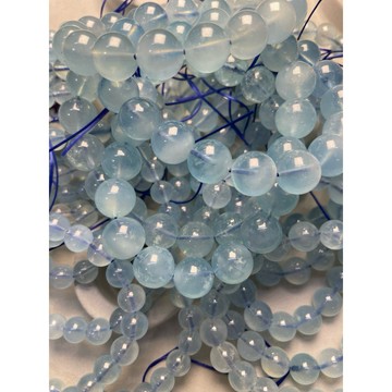 ［金百福］海藍寶 海水藍寶 透體5A海藍寶 手珠 手串 手鍊 DIY 設計款 材料珠