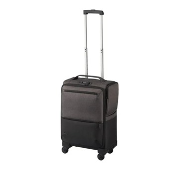 ACE BAGS & LUGGAGE 22吋 Actoy 2 日本製掀蓋式跳色軟布登機箱行李箱(多色可選12101)