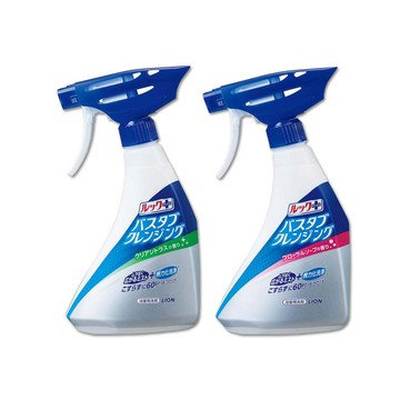 LION (2瓶超值組)LOOK PLUS浴廁浴缸去鈣除垢清潔劑500ml/瓶(衛浴泡沫去污消臭劑,馬桶清潔除臭洗劑)