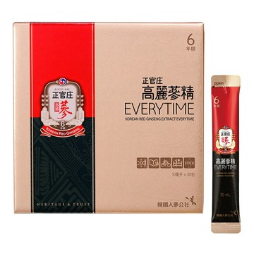 正官庄 高麗蔘精EVERYTIME (10ml*30包)/盒