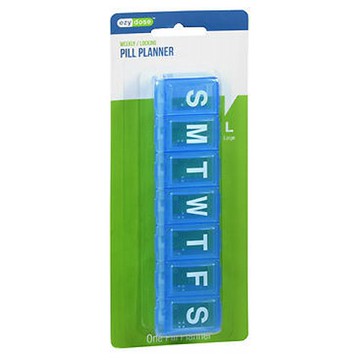 Ezy Dose 7Day Locking Pill Reminder Large 1 each by EzyDose