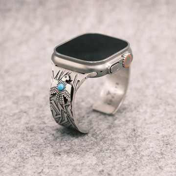 【時尚飾物】 SOULITE 蘋果手錶手鐲  Thunder Bird Turquoise
