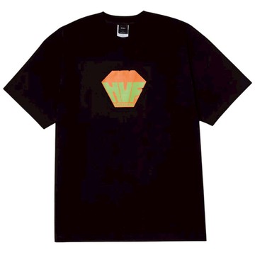 【HUF】HF251A10100 BIG BLOCK TEE 短T (黑色)