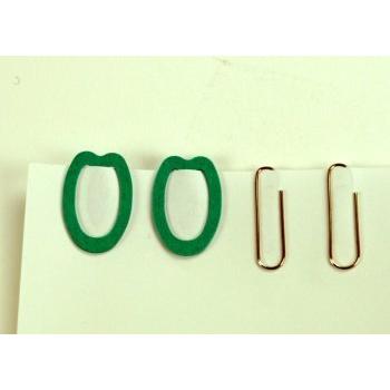 紙クリップ SD-15 白100個入り ペーパークリップ paper clip エコクリップ かわいいクリップ