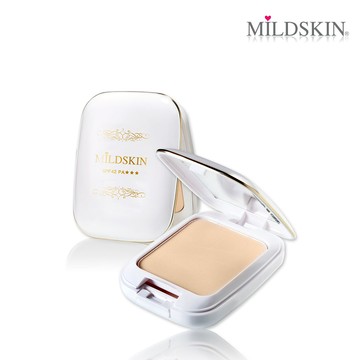 【MILDSKIN】白金光感柔白兩用粉餅