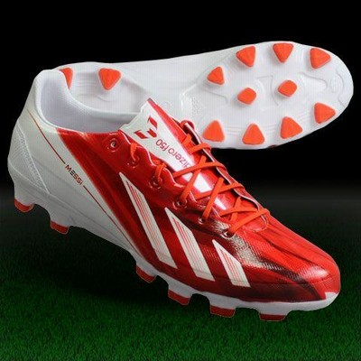 adidas アディゼロF50 HG LM（オレンジ&グリーン） F50 アディゼロ