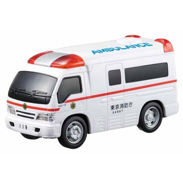 クリスマスプレゼント 子供 男の子 ドライブタウン 救急車 ミニカー プルバックカー 自動車 おもちゃ | LINEショッピング