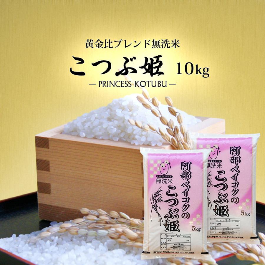 無洗米 10kg (5kg×2袋) こつぶ姫 国内産 オリジナルブレンド米