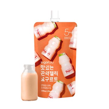 【韓味不二】蒟蒻果凍飲-優格風味(150ml)