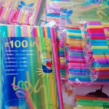 ⚡本島出貨12H⚡雙童紙獨立包裝吸管一次性奶茶透明彎頭兒童孕産㛿喝水吸管