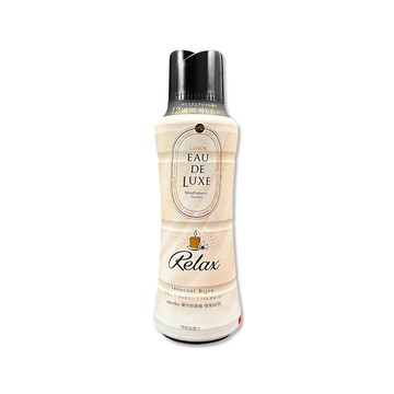 Lenor 日本P&G-Eau de Luxe法式奢華洗衣柔軟精香氛豆-純淨百合香520ml/米黃瓶