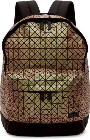 Bao Bao Issey Miyake 橙色 & 绿色 Daypack Insect 双肩包