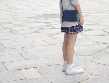 三明治隨身側背包 - 海軍藍