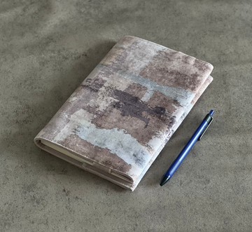 書套/布/筆記本/夕暮/附贈A5筆記本/可水洗