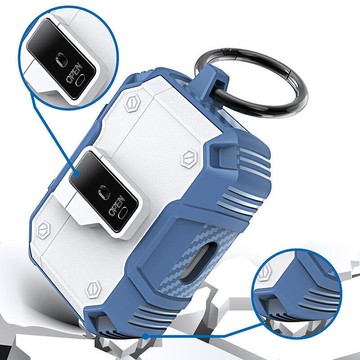 機甲風 一鍵彈開 耳機 防摔殼  AirPods 1 2 3 Pro pro2 AirPods3 耳機保護